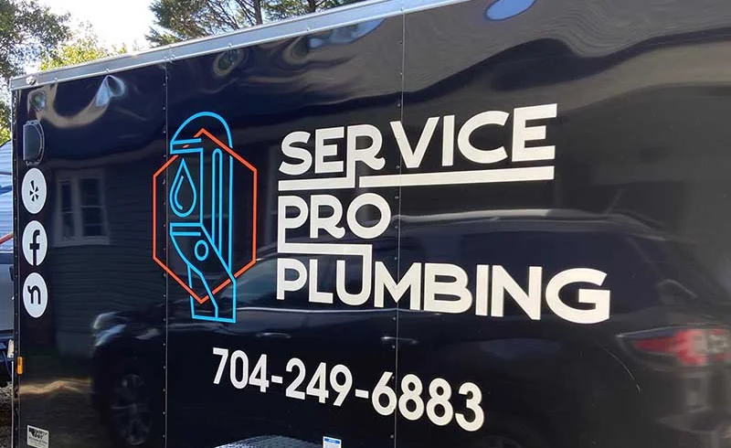 Service Pro Plumbing team at work in Concord NC